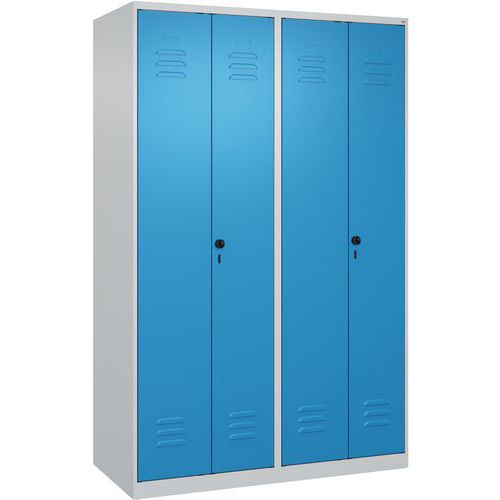 Garderobekast Classic PLUS, 2x2 vaks voor 2 personen - CP