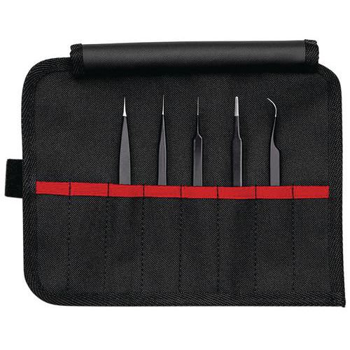 Set van 5 pincetten ESD - Knipex