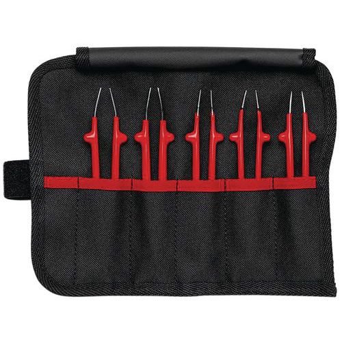 Set van 5 pincetten geïsoleerd 1000 V - Knipex