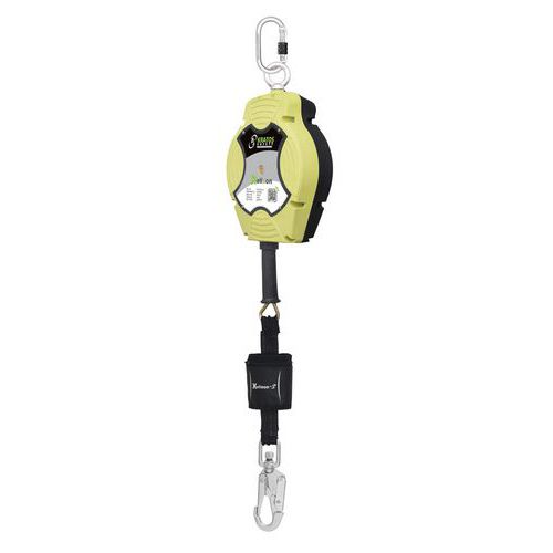 Valbeveiliging met automatische terugstelling in band Helixon - Kratos Safety Valbeveiliging met automatische terugstelling in band Helixon - Kratos Safety