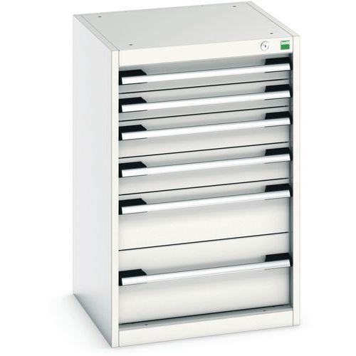 Armoire à 6 tiroirs Cubio - 800x525x525mm - Bott