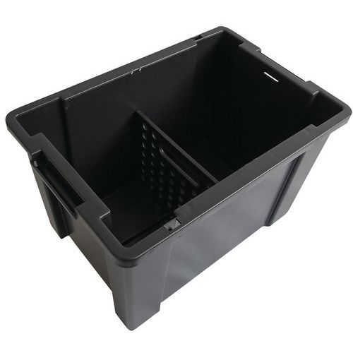 Opbergbox zwart t.b.v. EM, SM en PM werkwagen - Numatic Opbergbox zwart t.b.v. EM, SM en PM werkwagen - Numatic