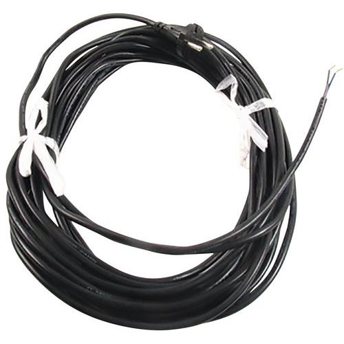 Kabel (12,5m zwart) 2 x 1mm t.b.v. 12 inch modellen - Numatic