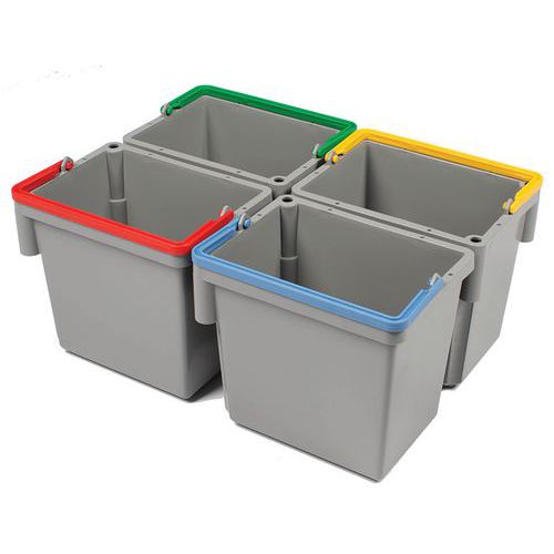 Emmer 5 liter - grijs - Numatic
