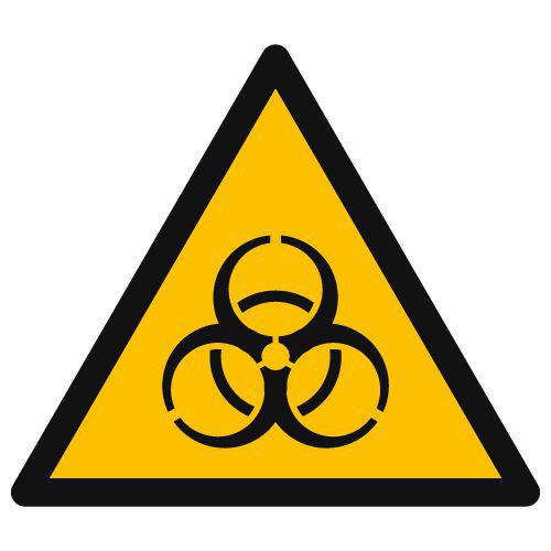 Waarschuwingsbord - Biologisch gevaar - PVC - Manutan Expert Waarschuwingsbord - Biologisch gevaar - PVC - Manutan Expert