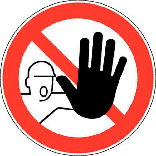 Panneau Accès interdit personnes non autorisées - PVC - Manutan Expert Panneau Accès interdit personnes non autorisées - PVC - Manutan Expert