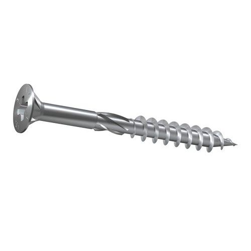 Schroeven VBA, Materiaal: Staal, Schroefdraad Ø: 3 mm, Schroef uitsparing: Torx, Type steun: Hout