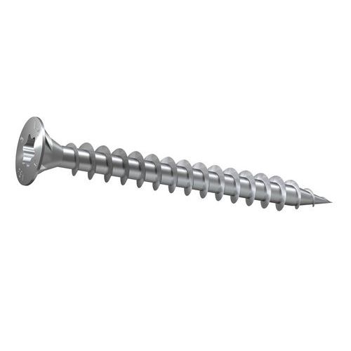 Schroeven VBA, Materiaal: Staal, Schroefdraad Ø: 6 mm, Schroef uitsparing: Pozidriv, Type steun: Hout