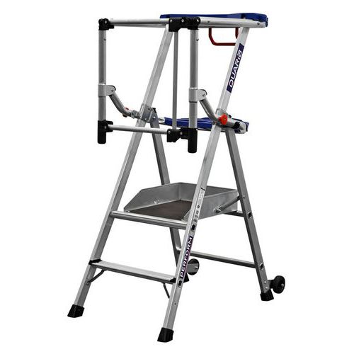 Werkplatform met vaste hoogte Perform - 2 tot 4 treden - Duarib