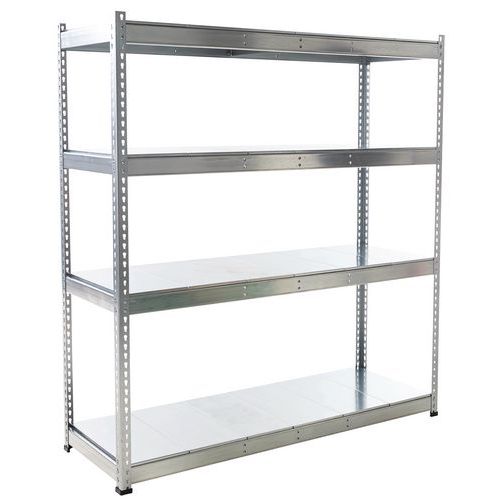 Middelzware stelling Manutan Rapid 2 - Metalen legbord - Manutan Expert