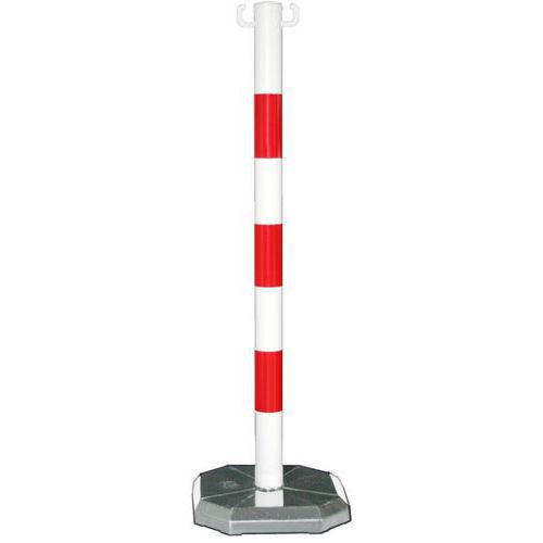 Poteau PVC sur socle finition à lester - Croso Poteau PVC sur socle finition à lester - Croso