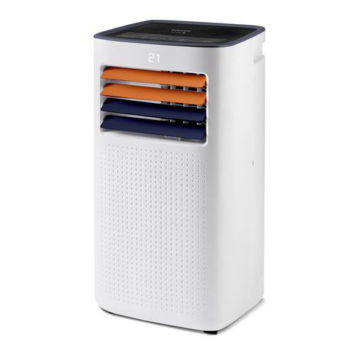Mobiele omkeerbare airco wit/blauw/oranje - Taurus Alpatec
