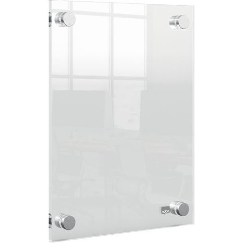 Wandgemonteerd poster frame Premium Plus - transparant acryl - Nobo