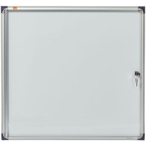 Vitrine d'intérieur extra plate à fond magnétique - Nobo