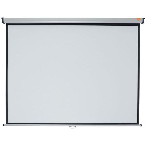 Projectiescherm 4:3 Wandmodel - Nobo