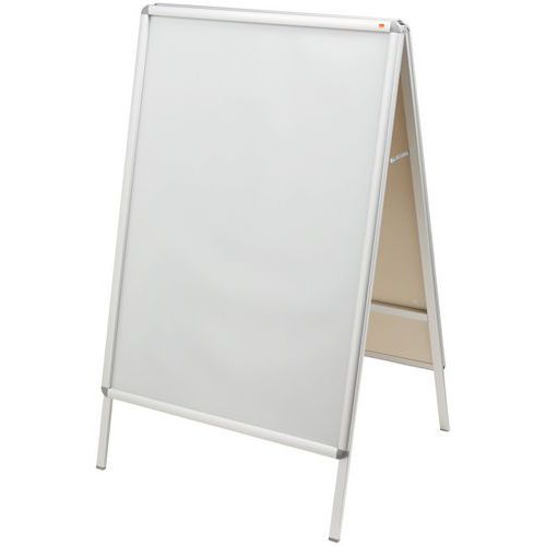 Stoepbord Essence Aluminium - Nobo