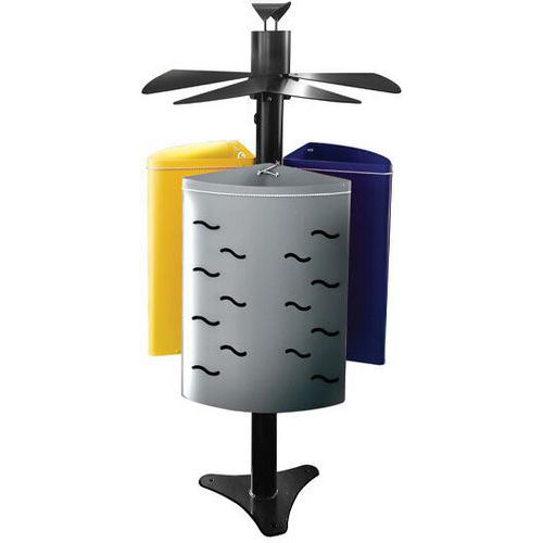 Conteneur extérieur Tryvia - 3 flux - 105L - Medial Conteneur extérieur Tryvia - 3 flux - 105L - Medial