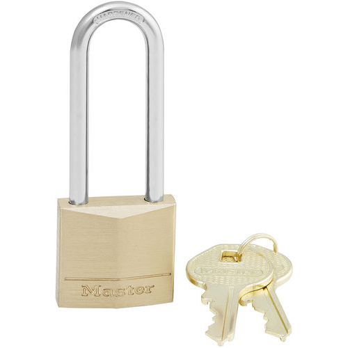 Cadenas à clés en laiton massif 130EURDLJ - Master Lock