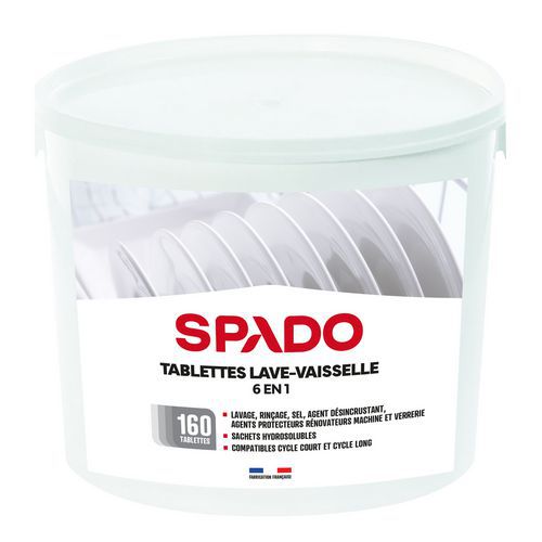 Vaatwastabletten 6-in-1 160 stuks - Spado Vaatwastabletten 6-in-1 160 stuks - Spado