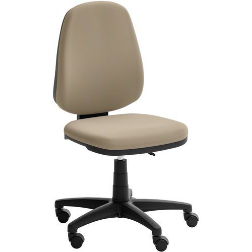 Siège de bureau bas Open - Revêtement écocuir - Quadrifoglio