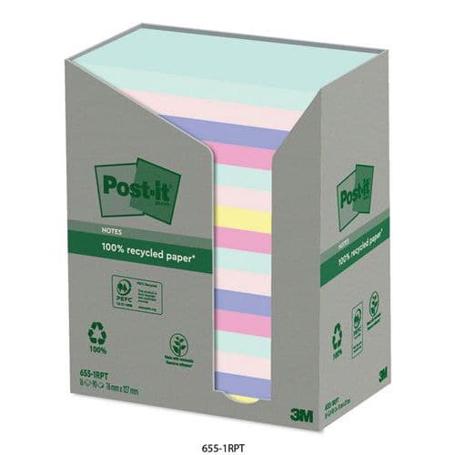 Memo Post-it gerecycled - Nature