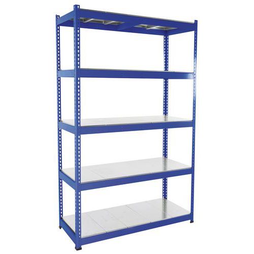 Zware stelling Manutan Rapid 1 - Metalen legbord - Manutan Expert