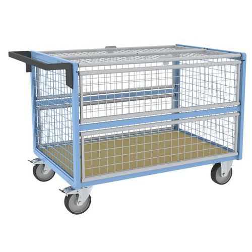 Gaaswandwagen met deksel 500 kg - FIMM
