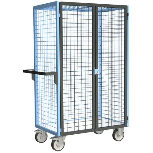 Veiligheidsrolcontainer met houten blad - Draagvermogen 500 kg - FIMM Veiligheidsrolcontainer met houten blad - Draagvermogen 500 kg - FIMM