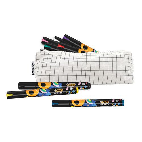 Etui met lakstiften Intensity in diverse kleuren - BIC