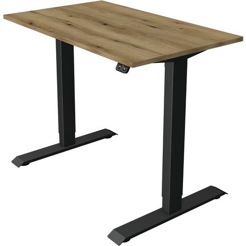 Bureau reglable Move1, fonction memoire,Antracite L 1000 x P 600 mm Bureau reglable Move1, fonction memoire,Antracite L 1000 x P 600 mm