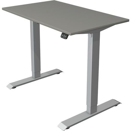Bureau reglable Move 1,fonction memoire,Silver compact L 1000x P600 mm Bureau reglable Move 1,fonction memoire,Silver compact L 1000x P600 mm