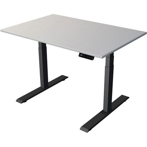 Bureau réglable Move 2 Antracite électrique L 1200 x P 800 - Kerkmann
