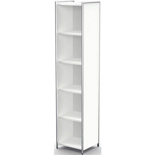 Armoire Artline, L 410 x P 380 x H 1850 mm, 5 étagères - Kerkmann Armoire Artline, L 410 x P 380 x H 1850 mm, 5 étagères - Kerkmann