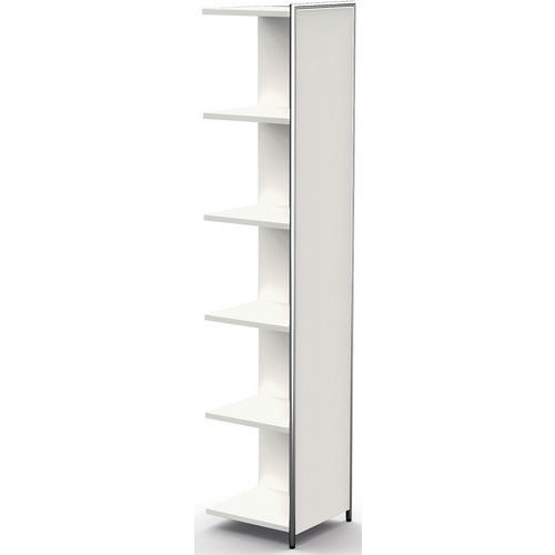 Placard d'appoint - Artline - L 390 x P 380 x H 1150 mm, 4 etageres