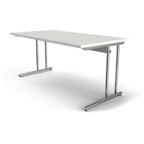 Bureau reglable - Artline cadre cantilever L1600 x P800 x H680-820 mm