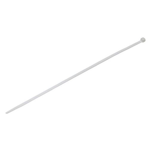 Colliers de serrage nylon blancs - Largeur 4,8mm - Manutan Expert
