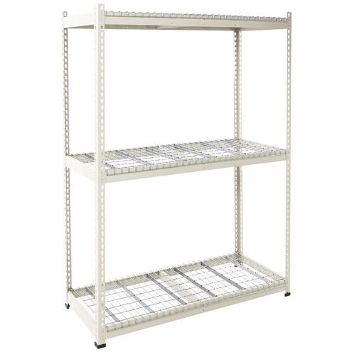 Rayonnage lourd Rapid 1 -Tablette grillagée- L1525 mm - Manutan Expert