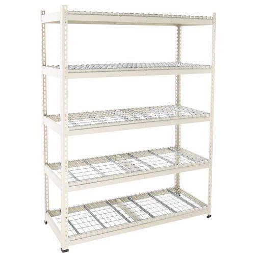 Rayonnage lourd Rapid 1 -Tablette grillagée- L1525 mm - Manutan Expert