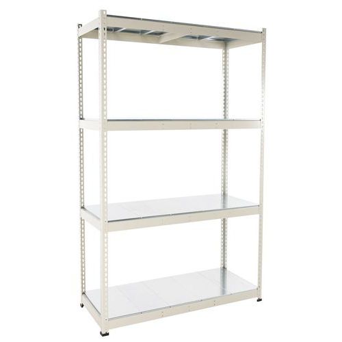 Zware stelling Manutan Rapid 1 - Metalen legbord - Manutan Expert