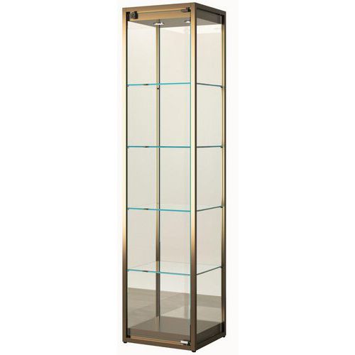 Vitrine exposition colonne - 45 x 45 x 190 cm - Sarazino