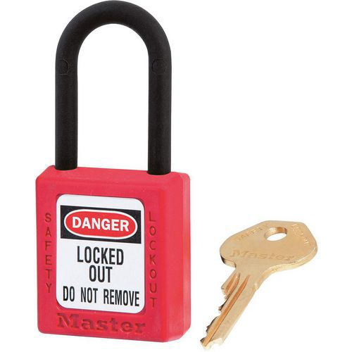 Lockouthangslot met diëlektrische nylon beugel - Master Lock Lockouthangslot met diëlektrische nylon beugel - Master Lock