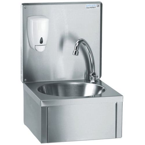 Handwasbak GA - met steun - Zeepdispenser - Tournus Equipement