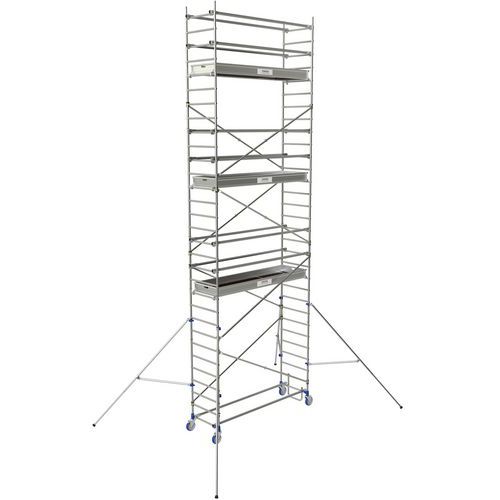 Échafaudage roulant Cross 250 aluminium - Tubesca