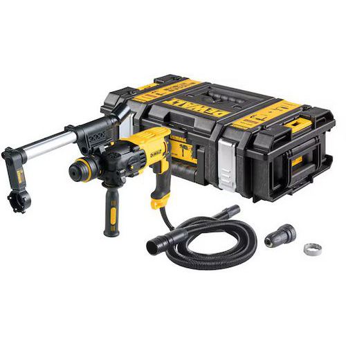 Combihamer SDS-Plus 800W + D25301D-XJ Stofafzuigset - Dewalt