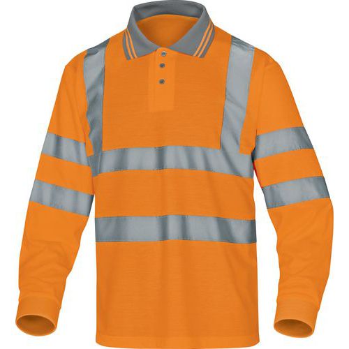 Polo met lange mouwen