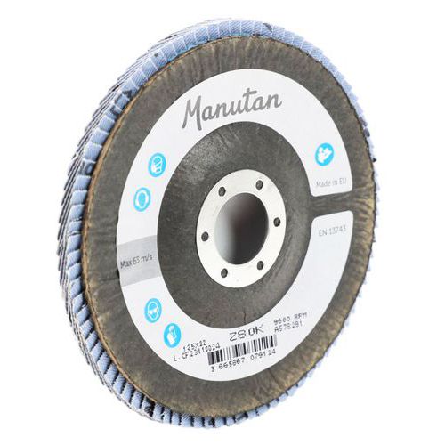 Lamellenschijven rond Ø 125 mm - Manutan Expert Lamellenschijven rond Ø 125 mm - Manutan Expert