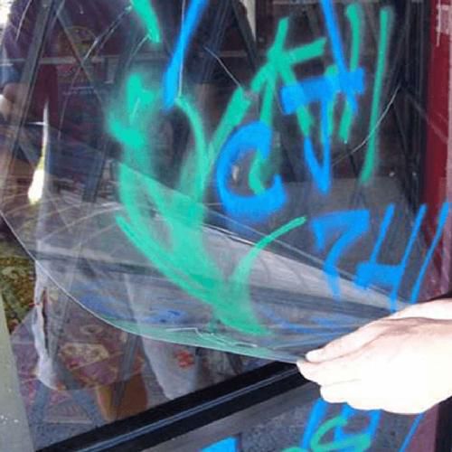 Beschermfolie tegen graffiti, 125 micron - Luminis