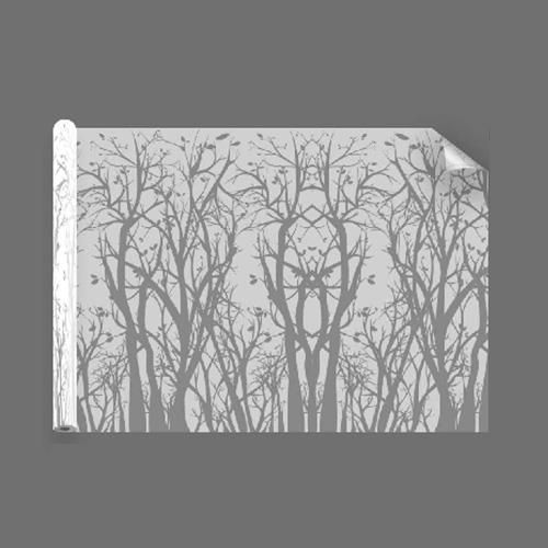 Film décoratif dépoli à arbres - Luminis
