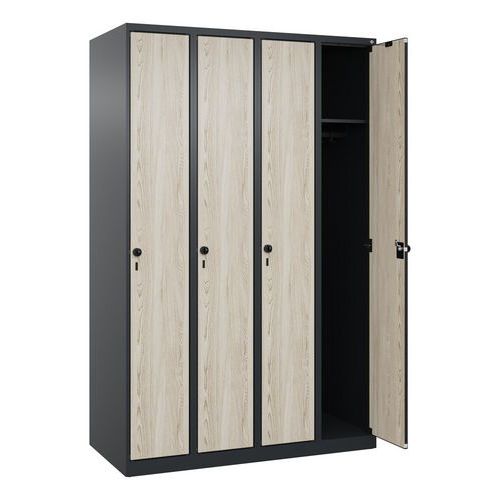 Garderobekast Evolo Plus - 4 kolommen - C+P