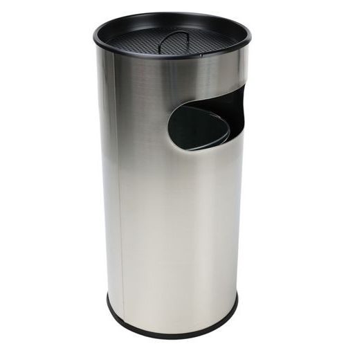 As-afvalbak met opening van rvs - 30 l en 50 l - Manutan Expert As-afvalbak met opening van rvs - 30 l en 50 l - Manutan Expert